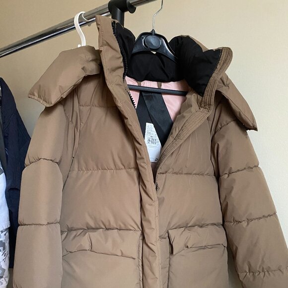 Mango Detachable hood quilted puffer jacket coat - Picture 4 of 13